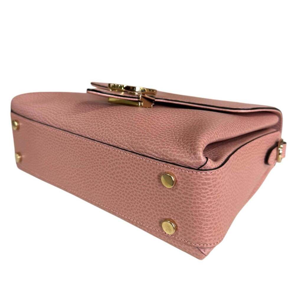 GUCCI Authentic Pink Leather Shoulder Bag - Picture 7 of 13